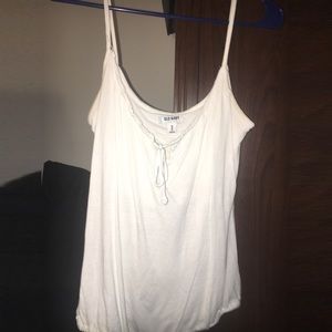 White tank top